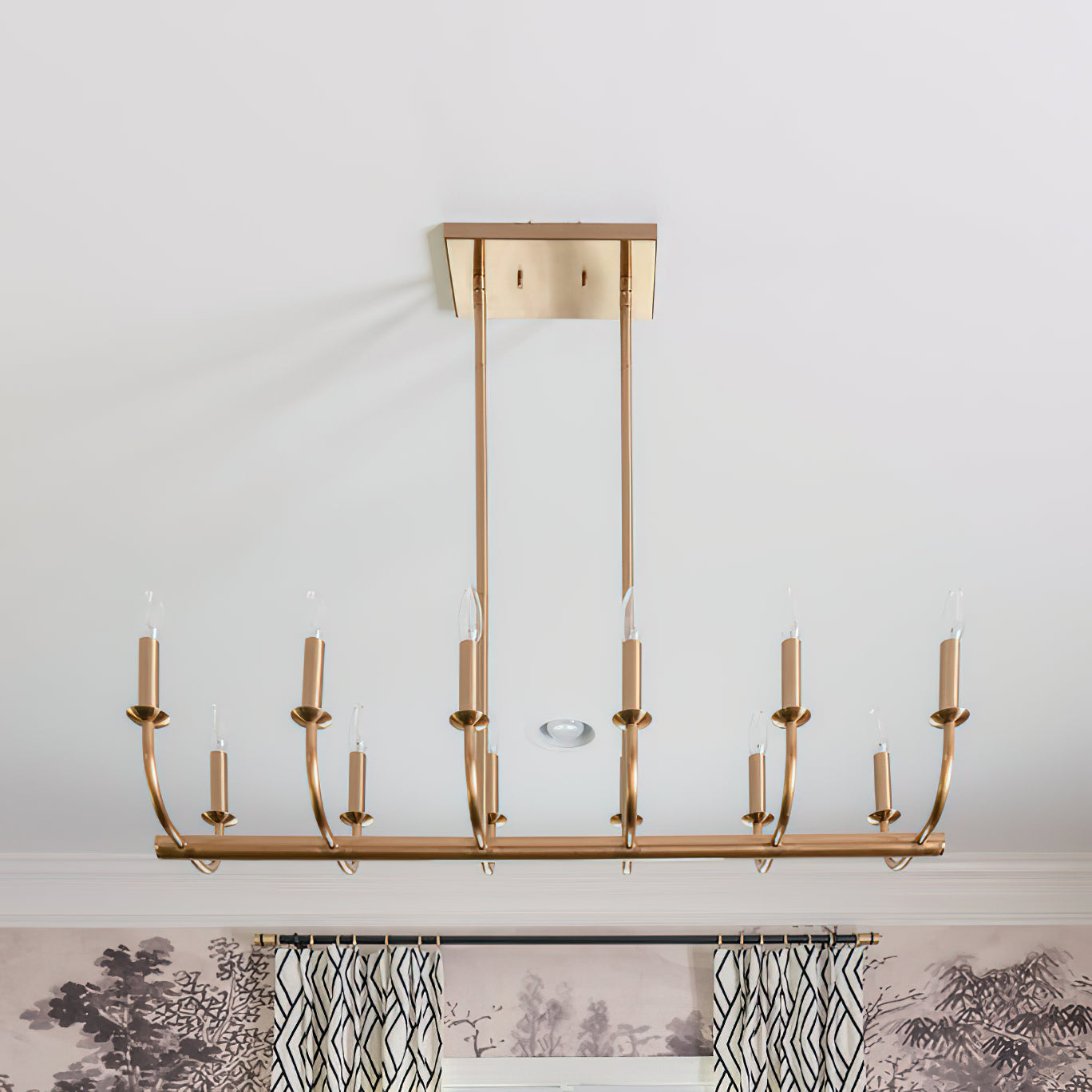 Xenuvyh Modern Minimalist Vintage Industrial Metal Chandelier - Neutralighting