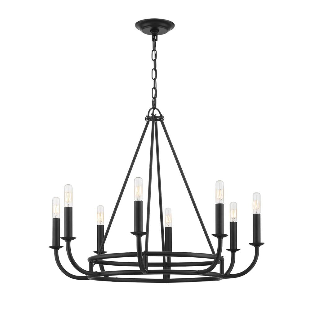 Xenuvyh Modern Minimalist Vintage Industrial Metal Chandelier - Neutralighting