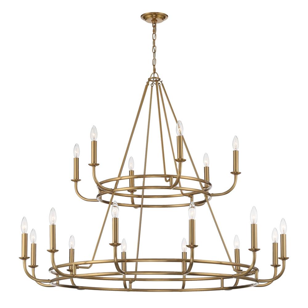 Xenuvyh Modern Minimalist Vintage Industrial Metal Chandelier - Neutralighting