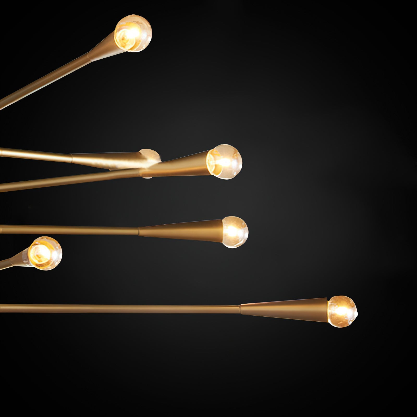 Sifuvyu Modern Minimalist Brass Metal Chandelier - Neutralighting