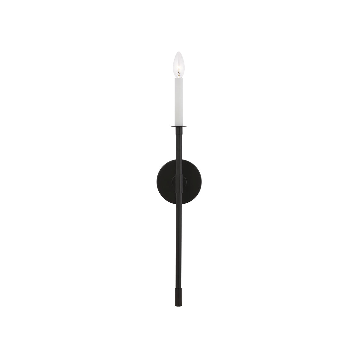 Alvuvyh Modern Minimalist Black Metal Wall Lamp - Neutralighting
