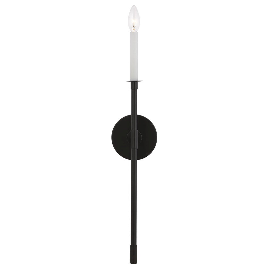 Alvuvyh Modern Minimalist Black Metal Wall Lamp - Neutralighting