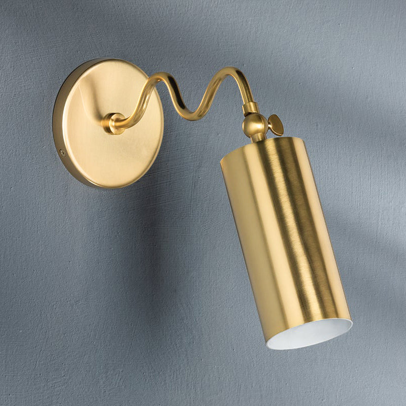Vatnuvyu Modern Minimalist Fabric Metal Wall Lamp - Neutralighting