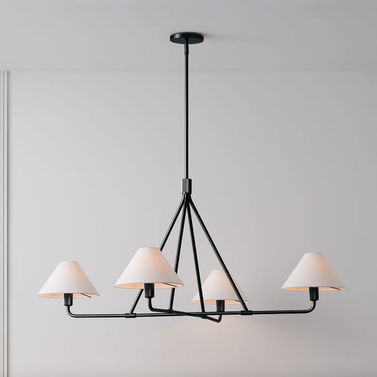 Ornuvyh Vintage Industrial Metal Fabric Chandelier - Neutralighting