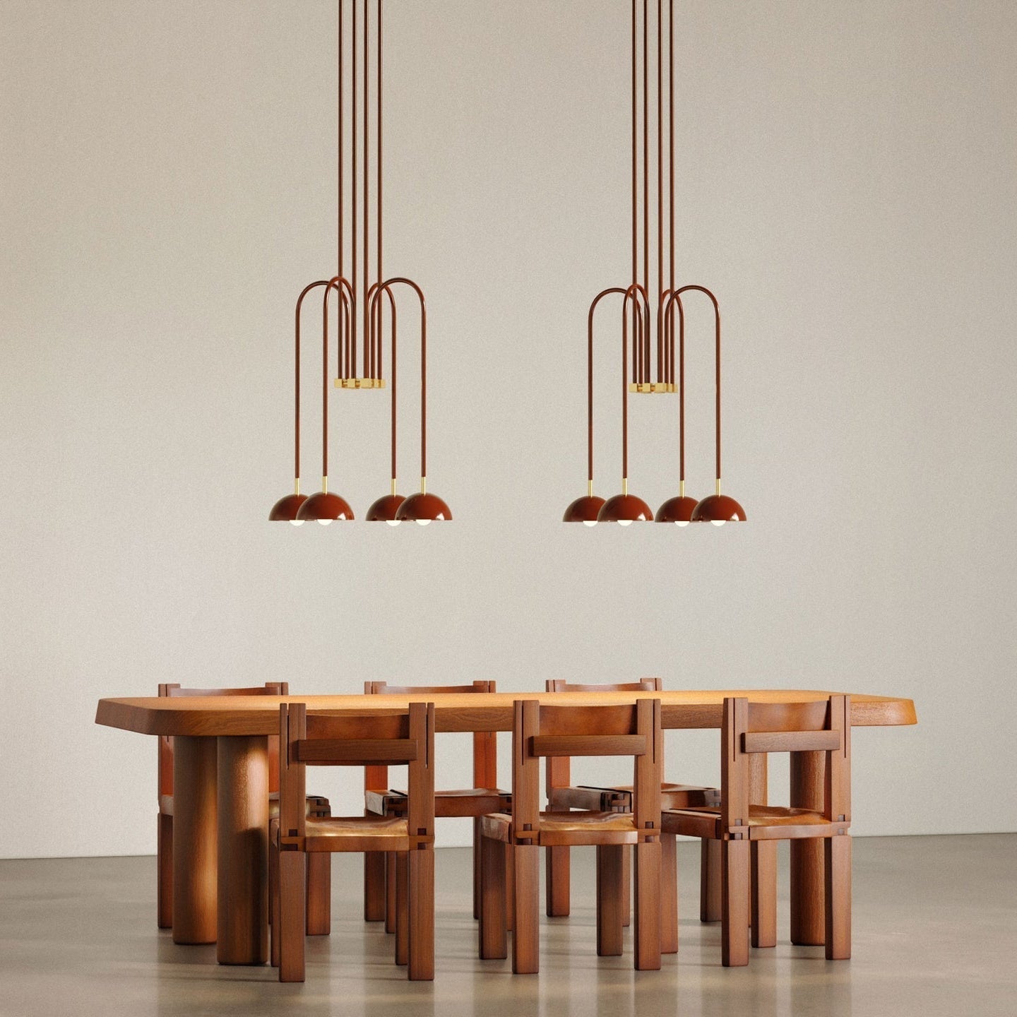 Blikuvyh Vintage Industrial Atelier Brass Metal Chandelier - Neutralighting