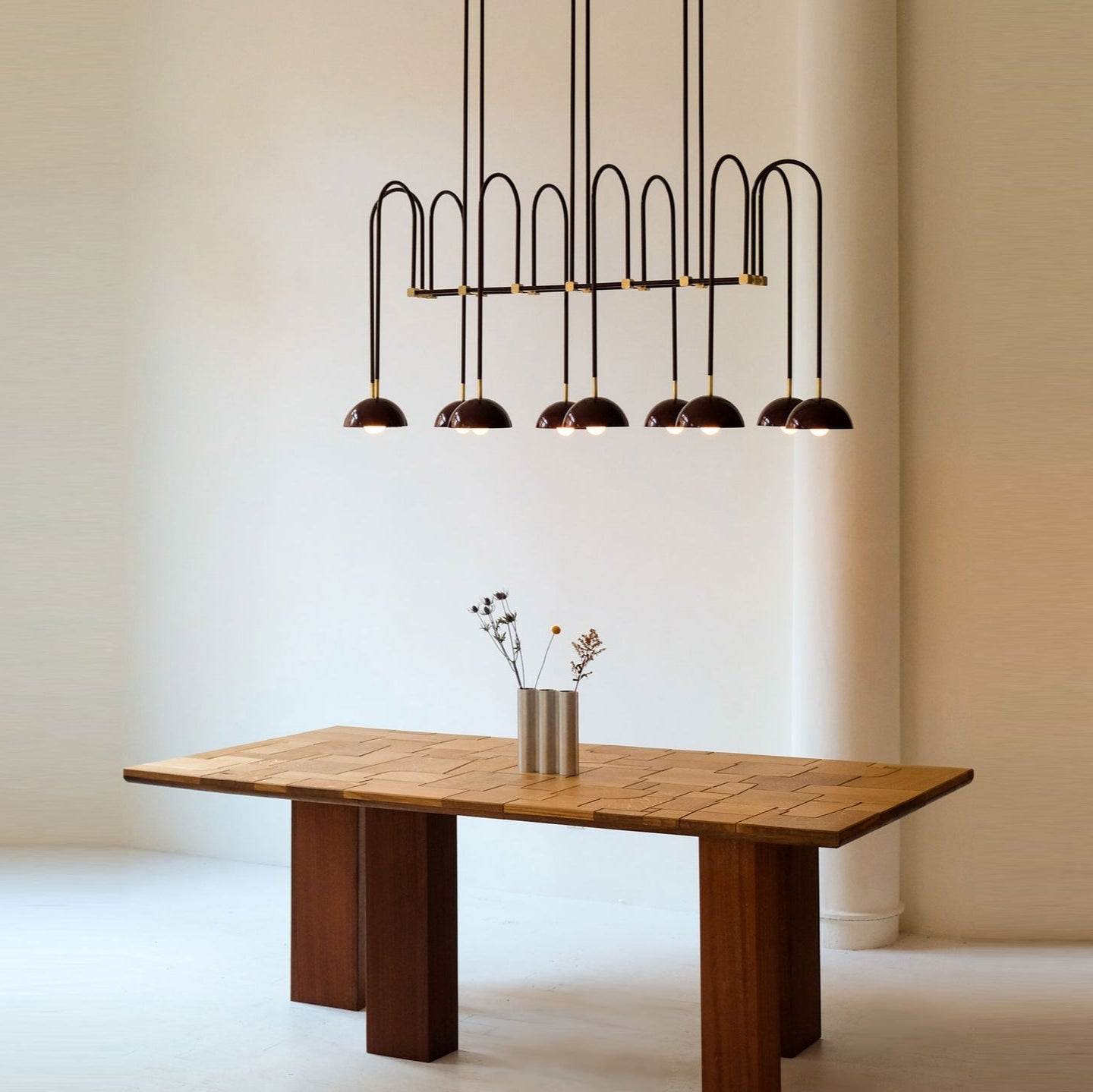 Blikuvyh Vintage Industrial Atelier Brass Metal Chandelier - Neutralighting