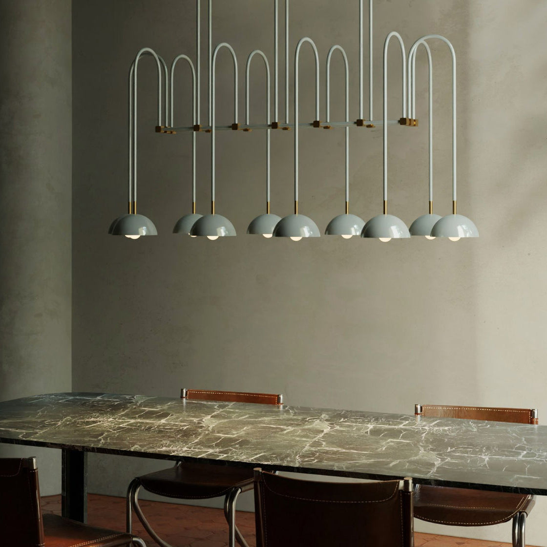 Blikuvyh Vintage Industrial Atelier Brass Metal Chandelier - Neutralighting