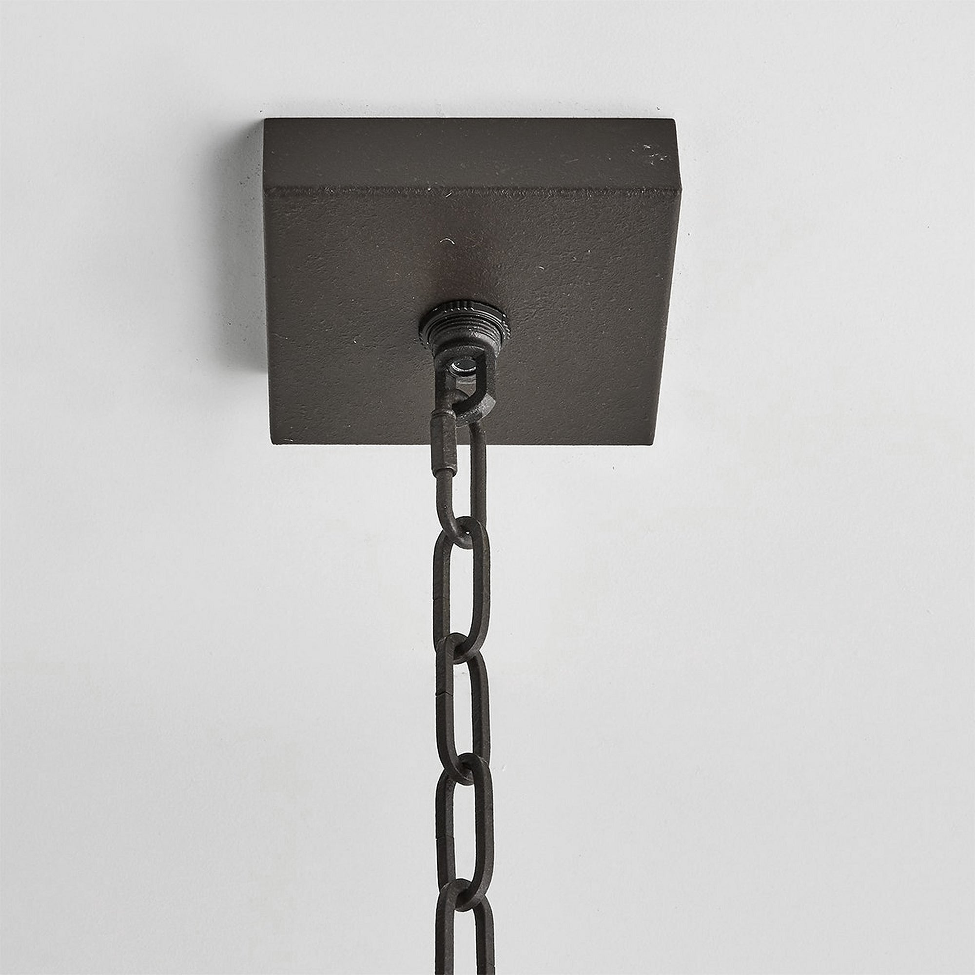 Xenuvyu Modern Minimalist Industrial Black Metal Lantern Pendant Lamp - Neutralighting