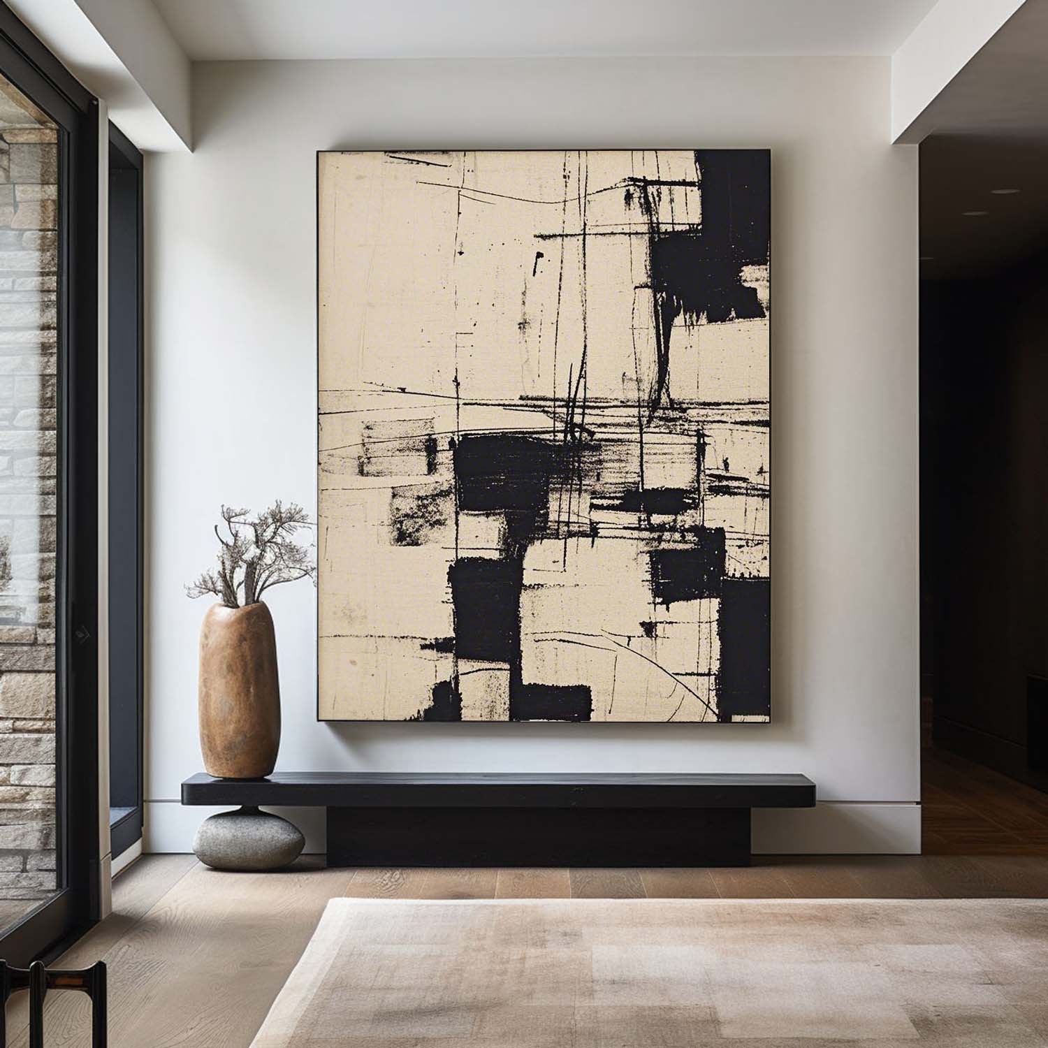Modern Minimalist Painting ABAV569 - Neutralighting