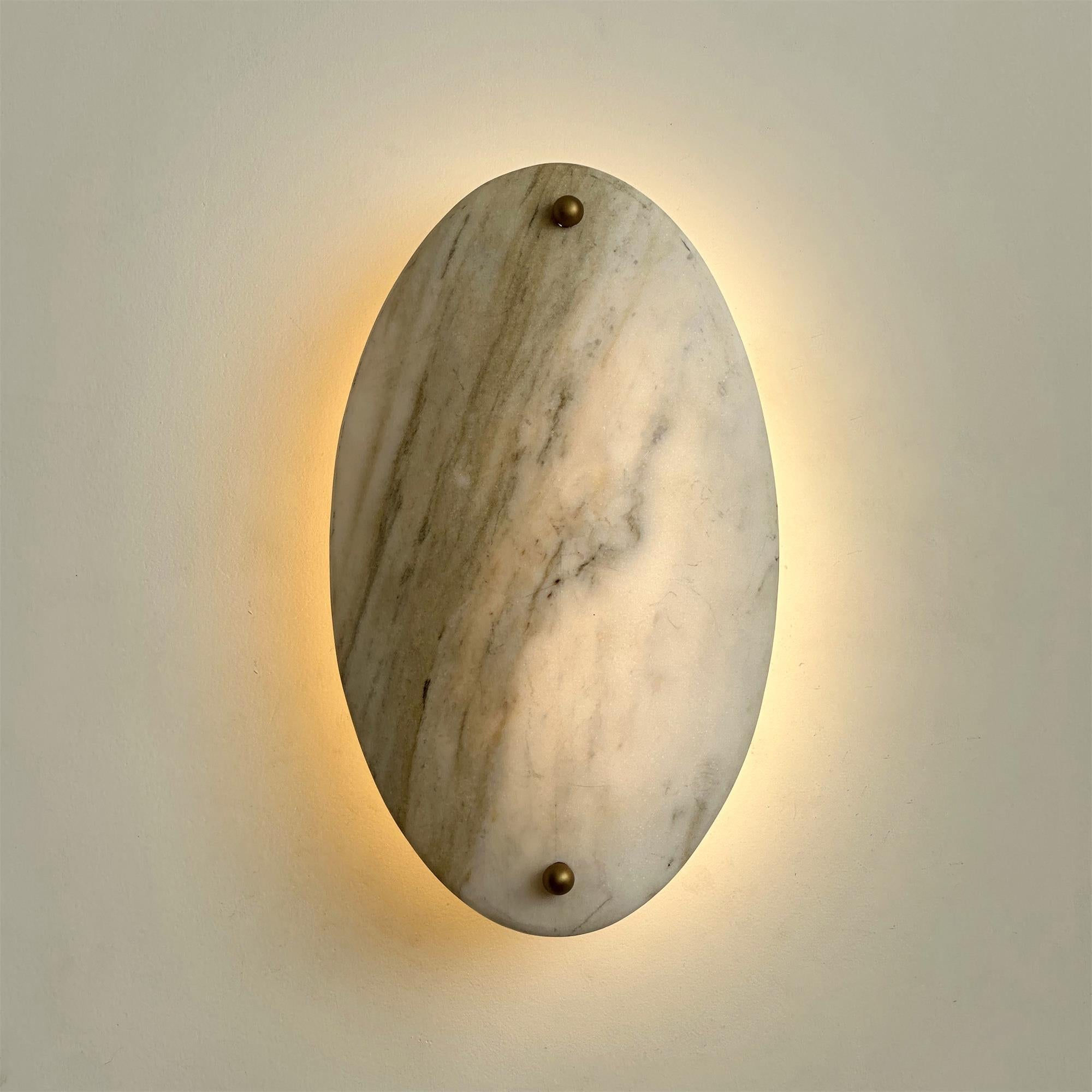 Yrvuvyu Modern Minimalist Marble Wall Lamp - Neutralighting