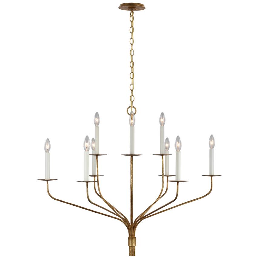 Caeluvyh Vintage Industrial Black Metal Chandelier - Neutralighting