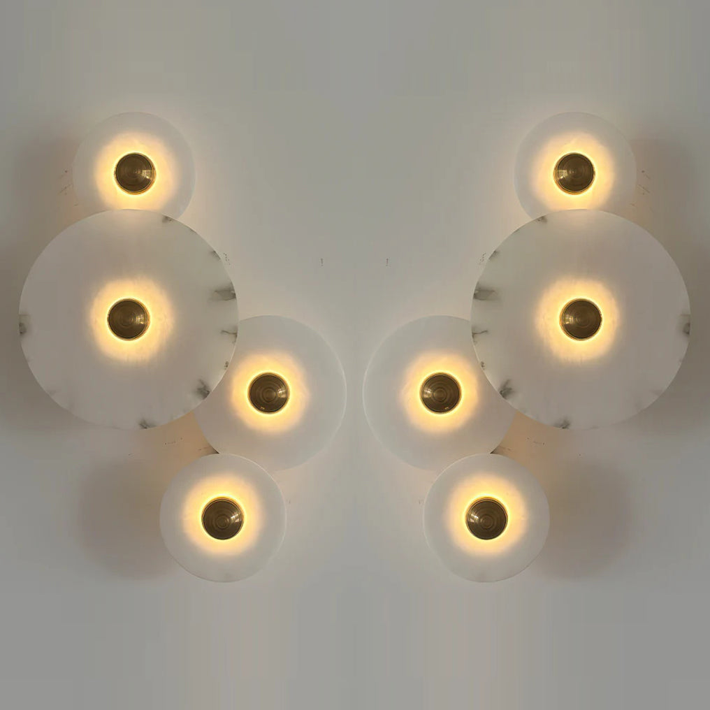 Slender Wall Lamp Alabaster Modern Minimalist - Neutralighting
