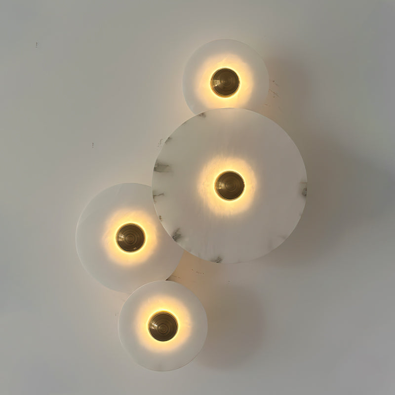 Slender Wall Lamp Alabaster Modern Minimalist - Neutralighting