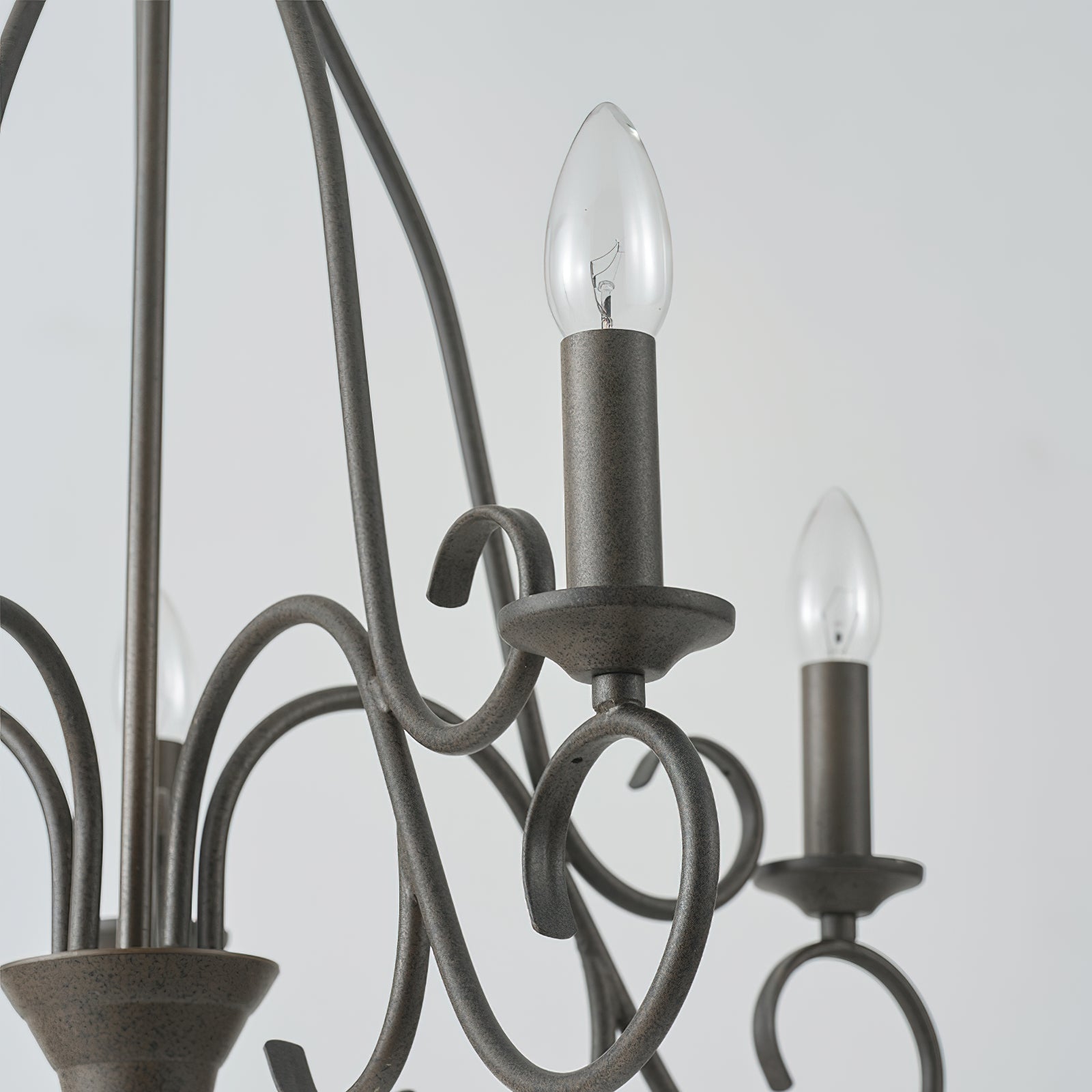 Dvaluvyu Vintage Industrial Metal Chandelier - Neutralighting