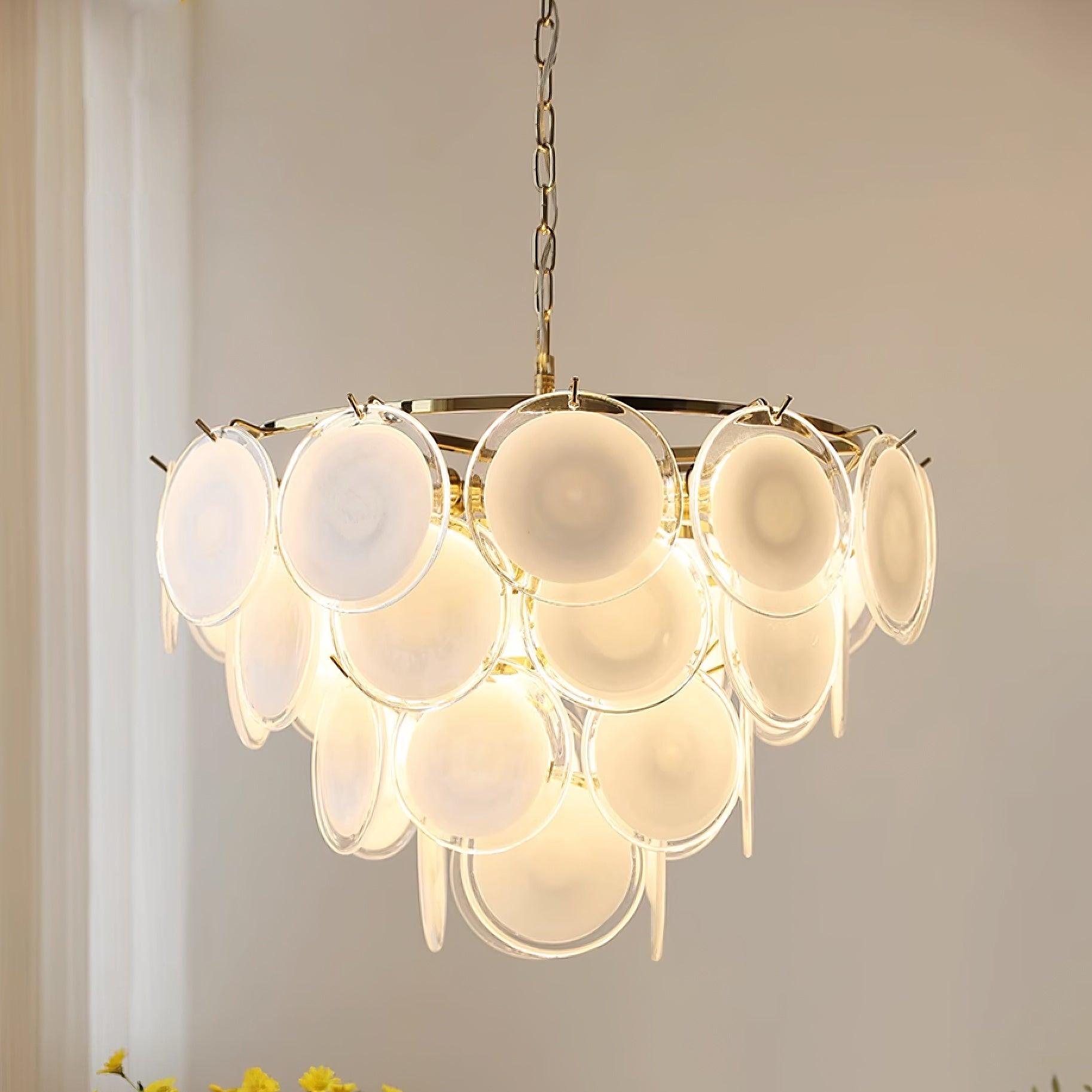 Noelia Glass Chandelier - Neutralighting