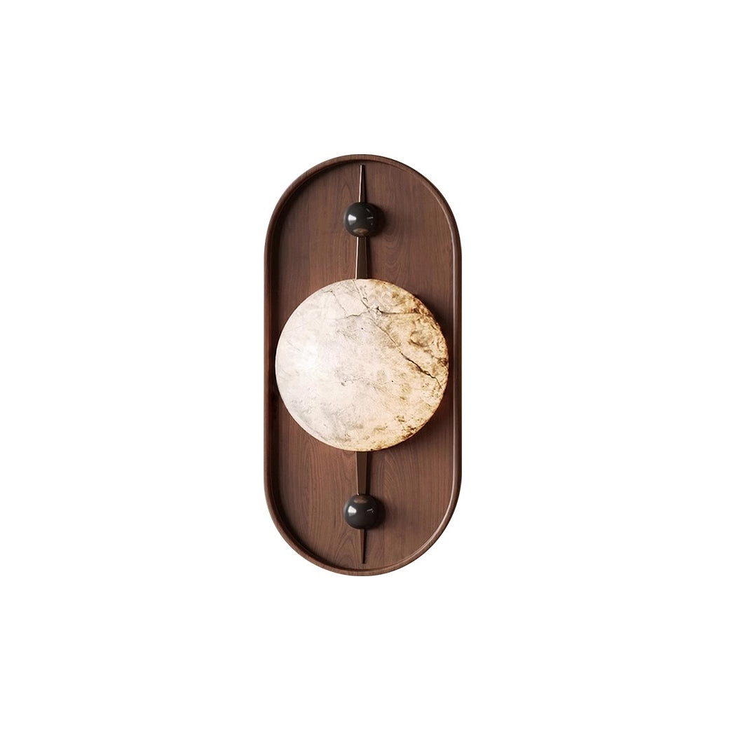 Gloruvyu Individual Creativity Metal Alabaster Wall Lamp - Neutralighting
