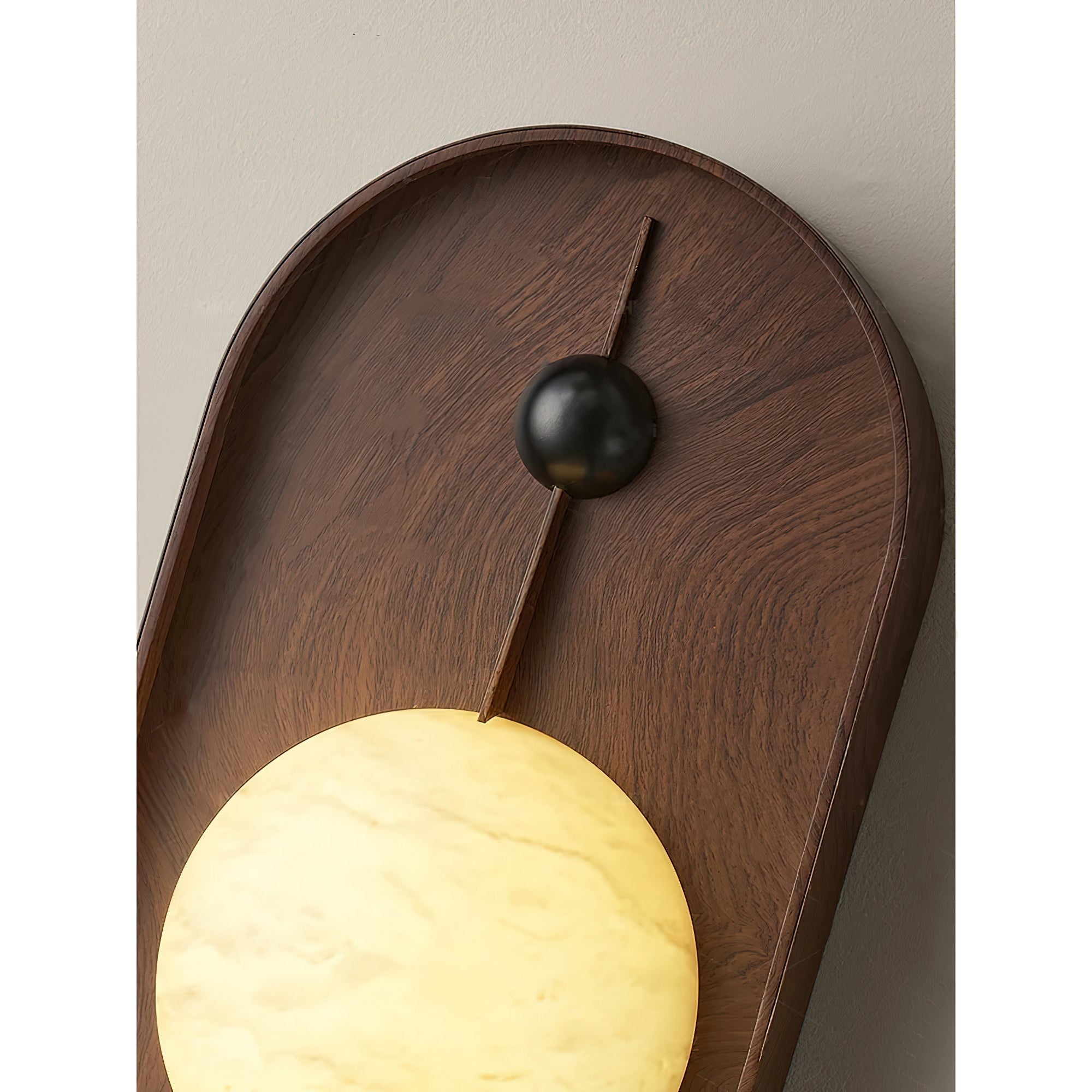 Gloruvyu Individual Creativity Metal Alabaster Wall Lamp - Neutralighting