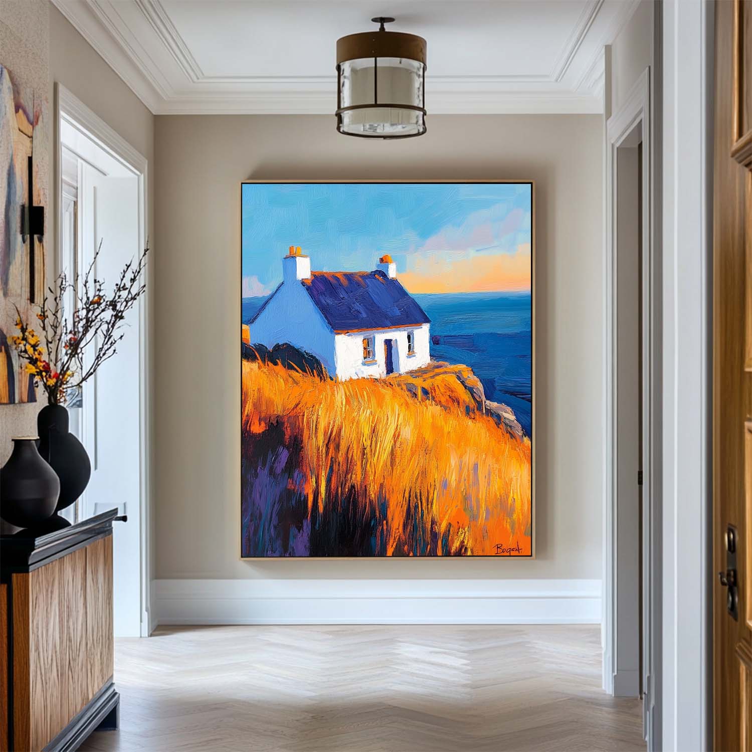 Modern Landscape Painting ABAV559 - Neutralighting