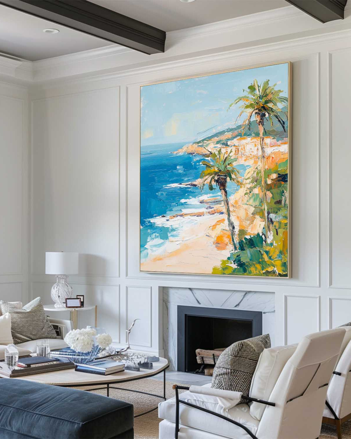 Modern Landscape Painting ABAV565 - Neutralighting