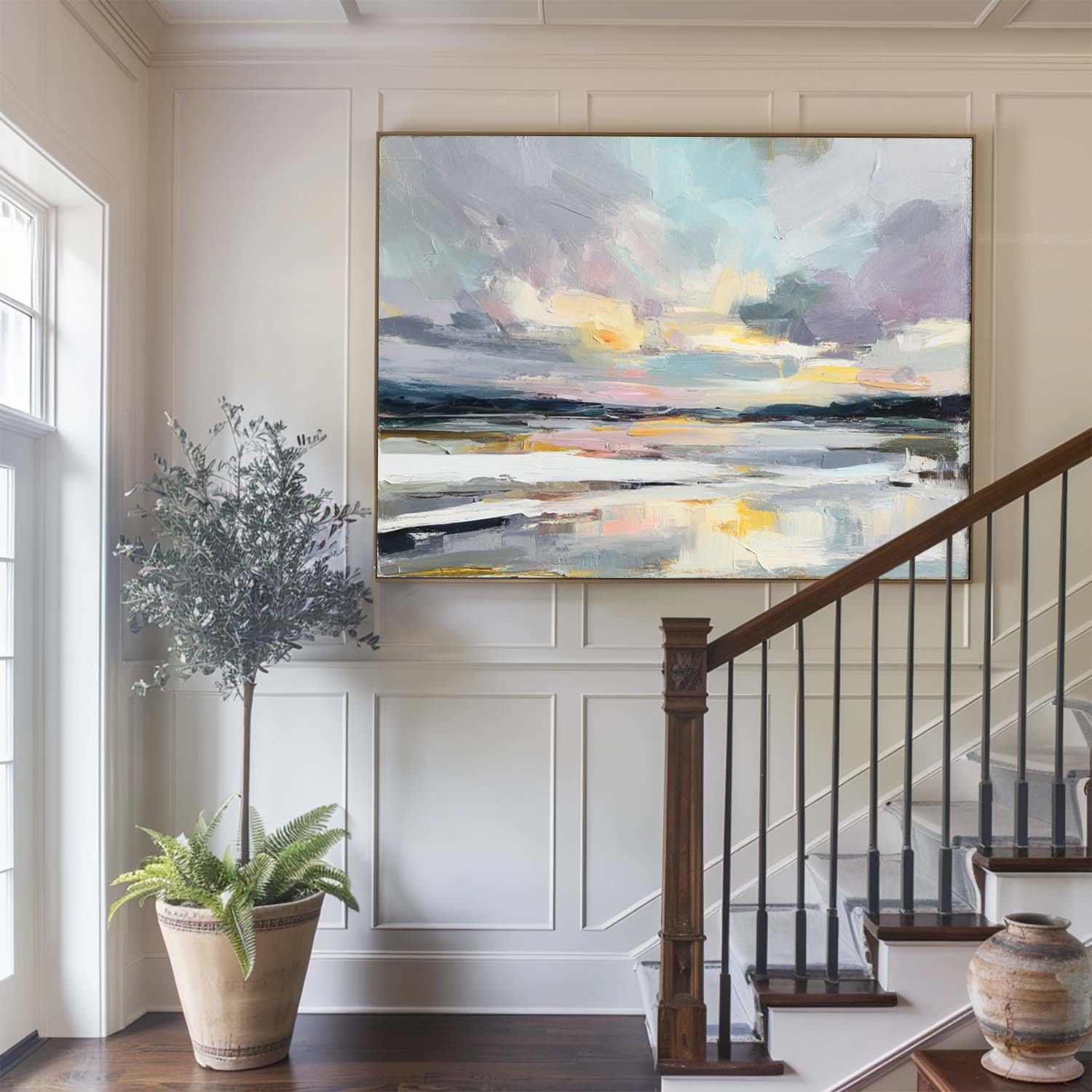 Modern Abstract Painting ABAH196 - Neutralighting