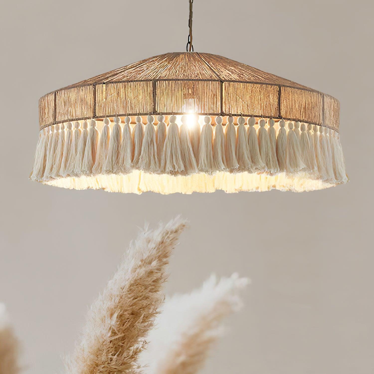 Duvia Bohemian Tassel Chandelier - Neutralighting