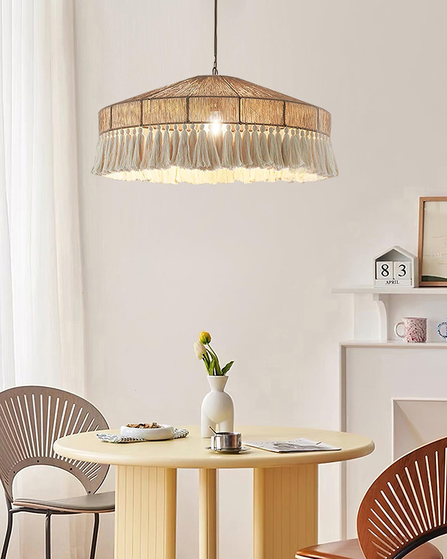 Duvia Bohemian Tassel Chandelier - Neutralighting