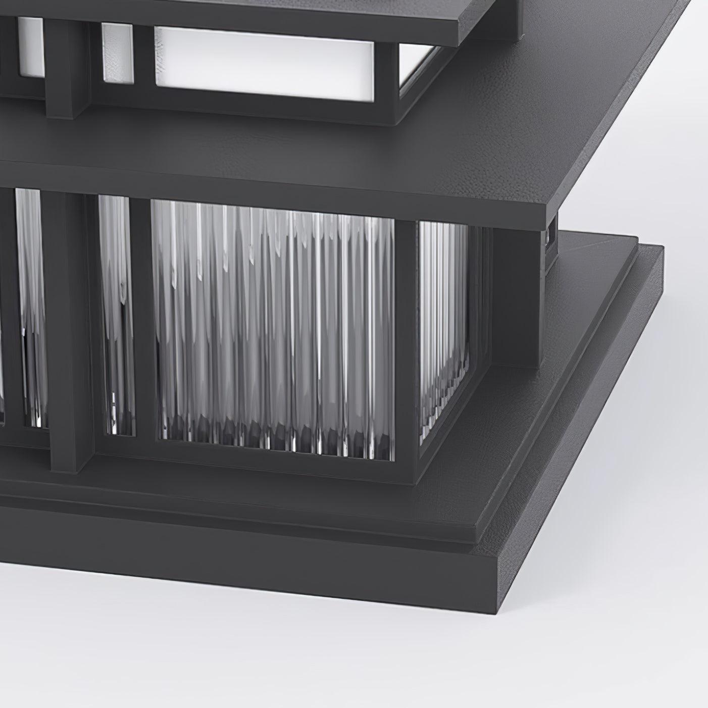 Milo Pillar Solar /HardWire Outdoor Light - Neutralighting