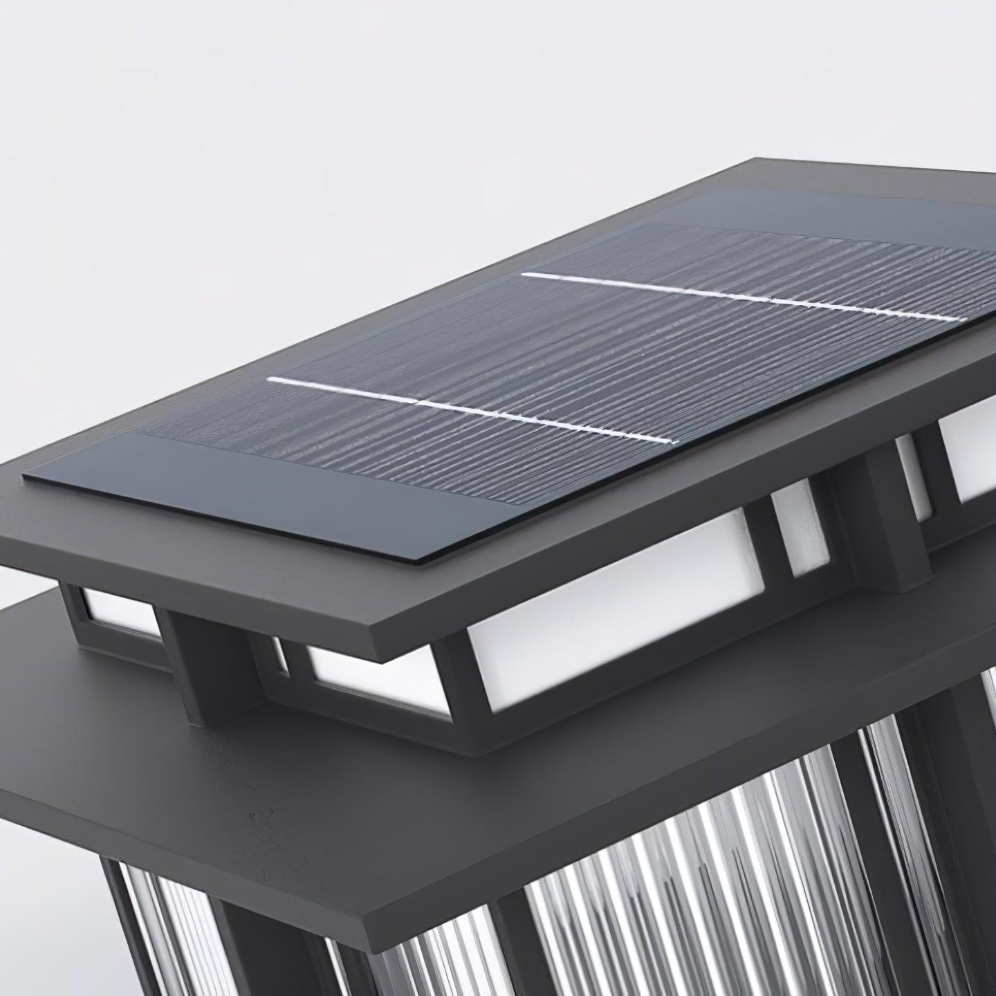 Milo Pillar Solar /HardWire Outdoor Light - Neutralighting