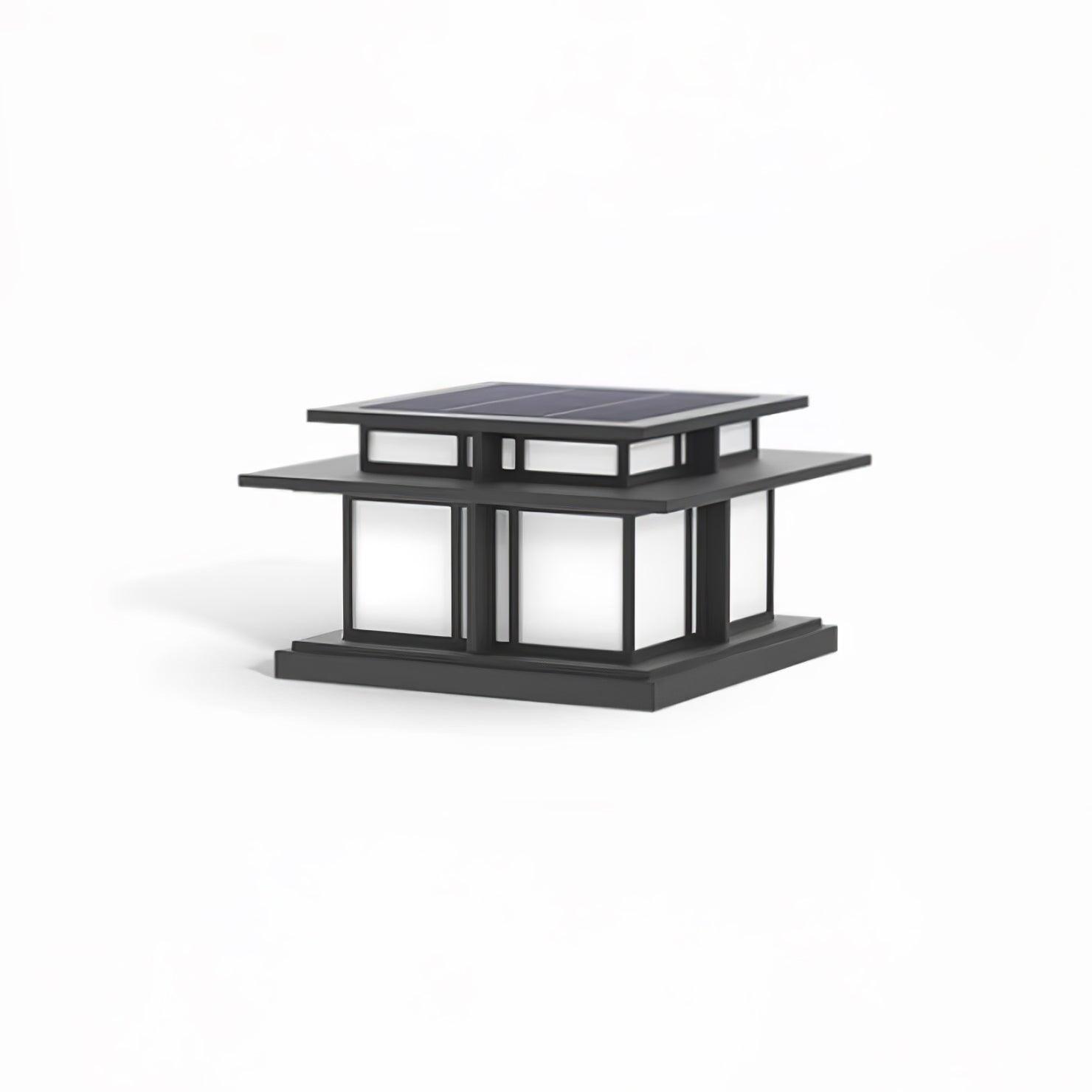 Milo Pillar Solar /HardWire Outdoor Light - Neutralighting
