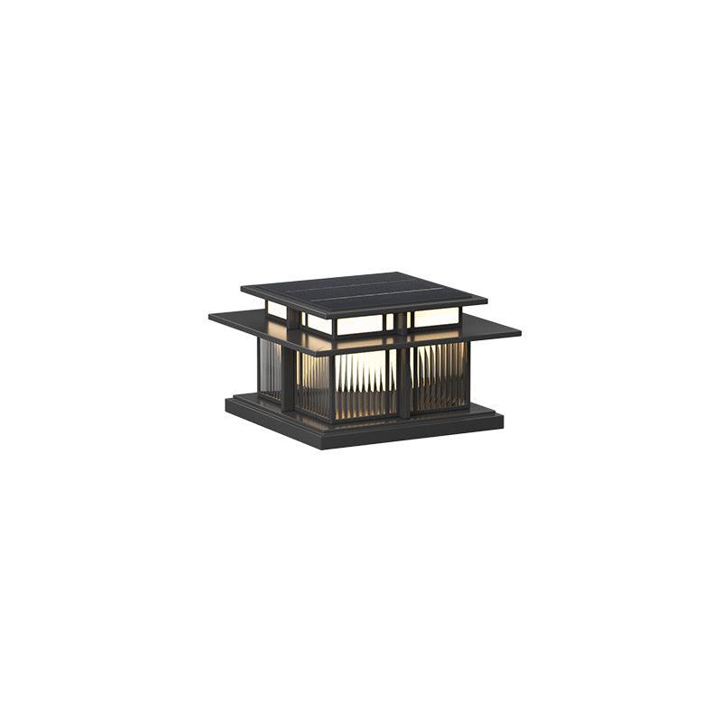 Milo Pillar Solar /HardWire Outdoor Light - Neutralighting