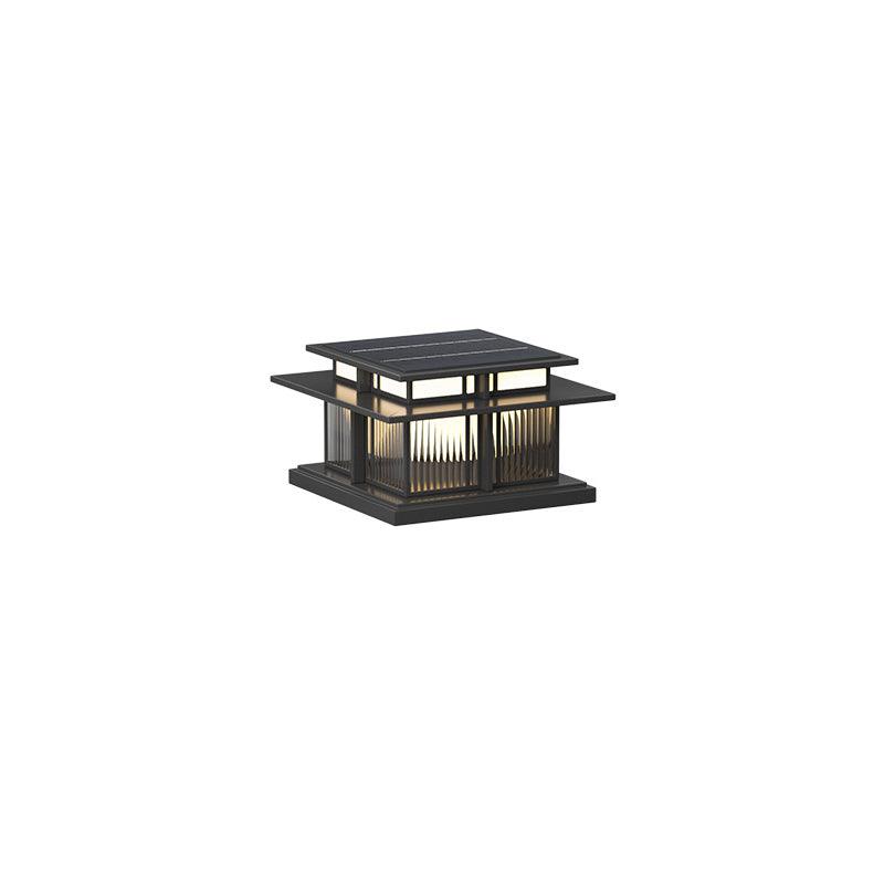 Milo Pillar Solar /HardWire Outdoor Light - Neutralighting