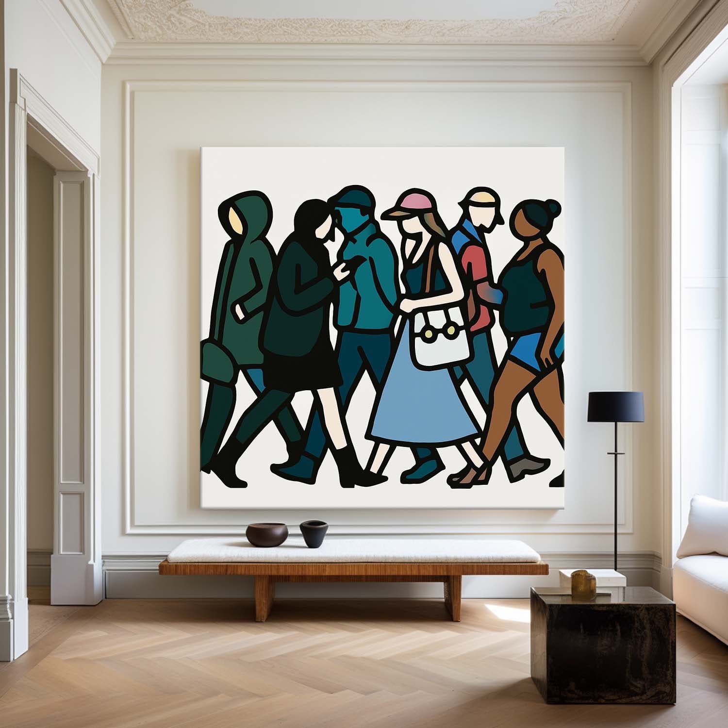 Modern Pop Painting ABAS293 - Neutralighting