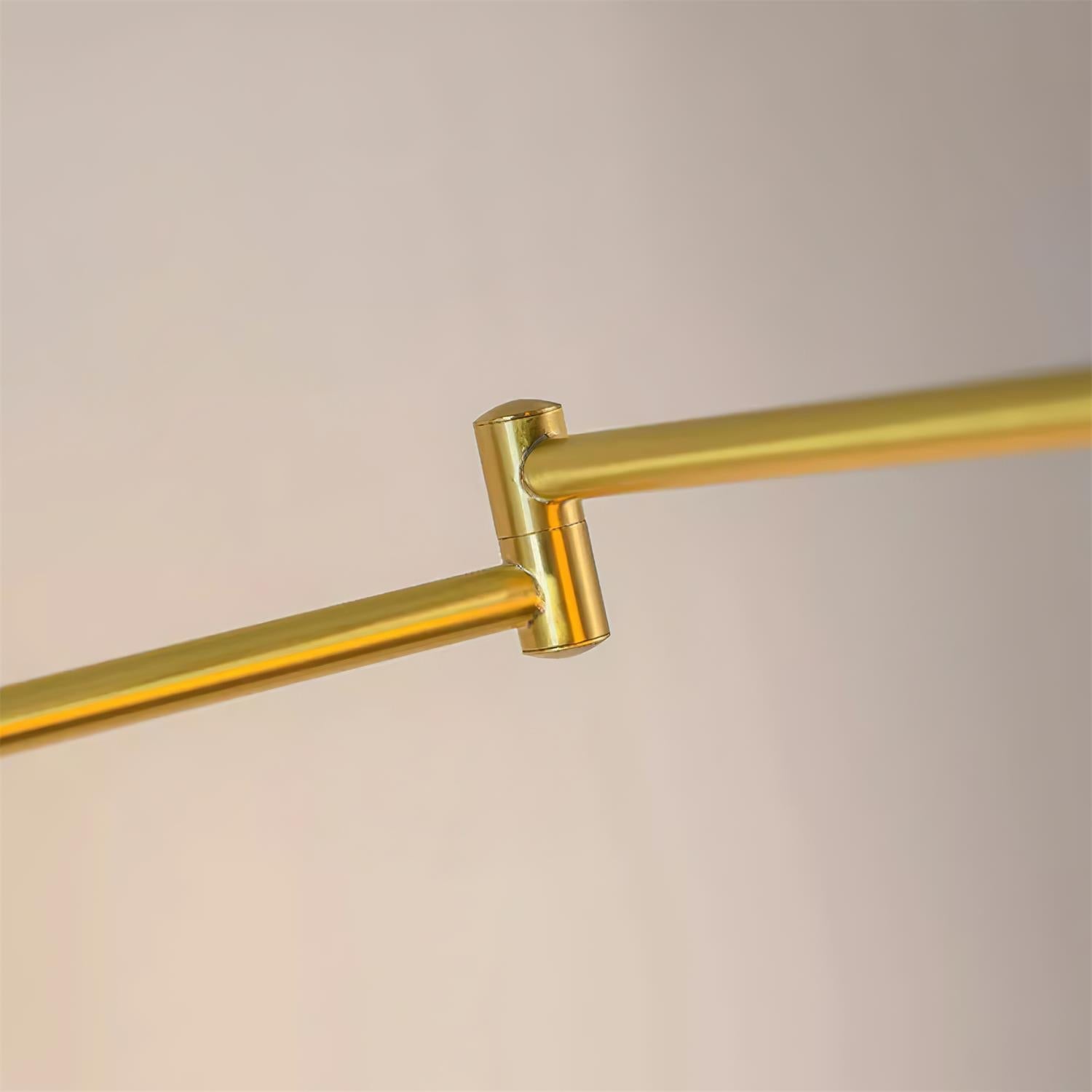 Emeric Adjustable Swing Arm Wall Lamp with Green Glass Shade - Neutralighting