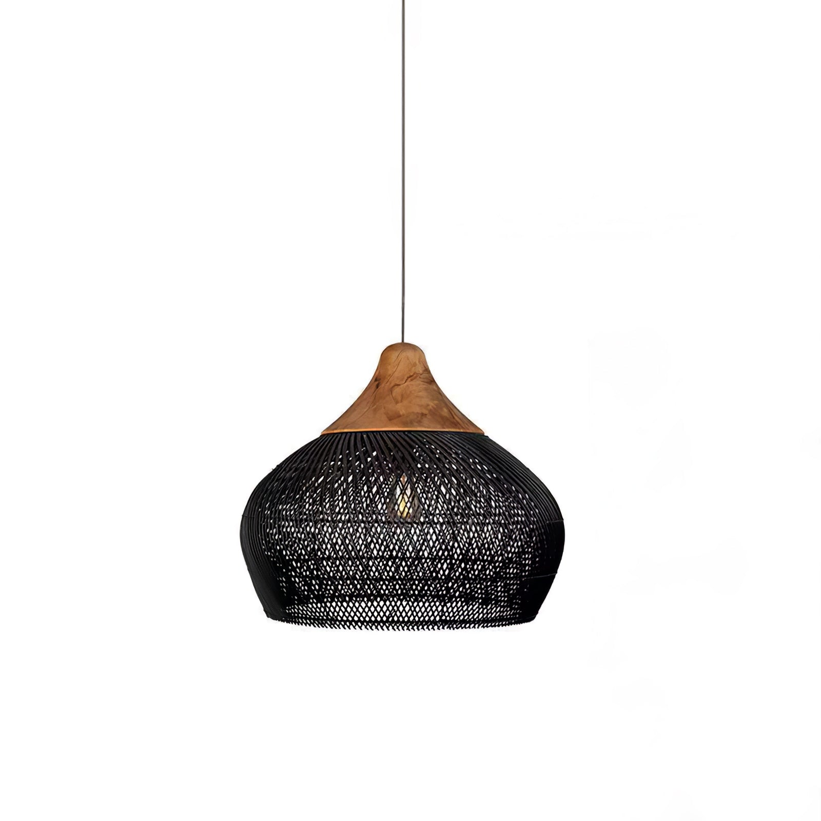 Evelyn Braided Rattan Livingroom Pendant Lamp - Neutralighting