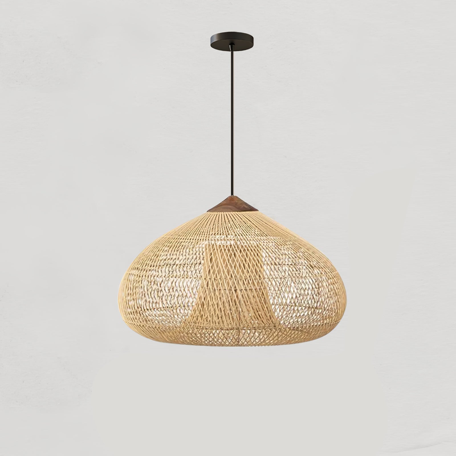 Evelyn Braided Rattan Livingroom Pendant Lamp - Neutralighting
