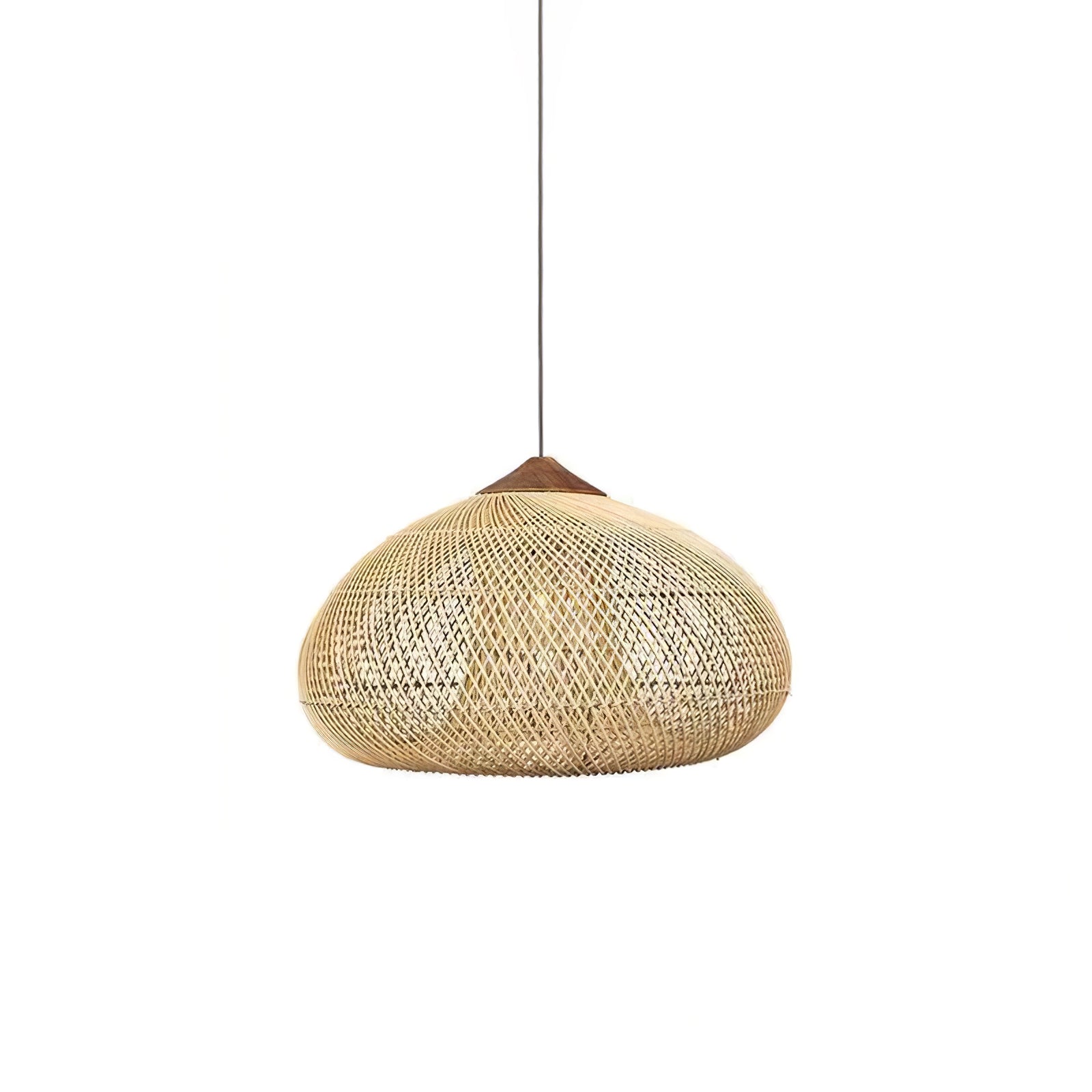 Evelyn Braided Rattan Livingroom Pendant Lamp - Neutralighting