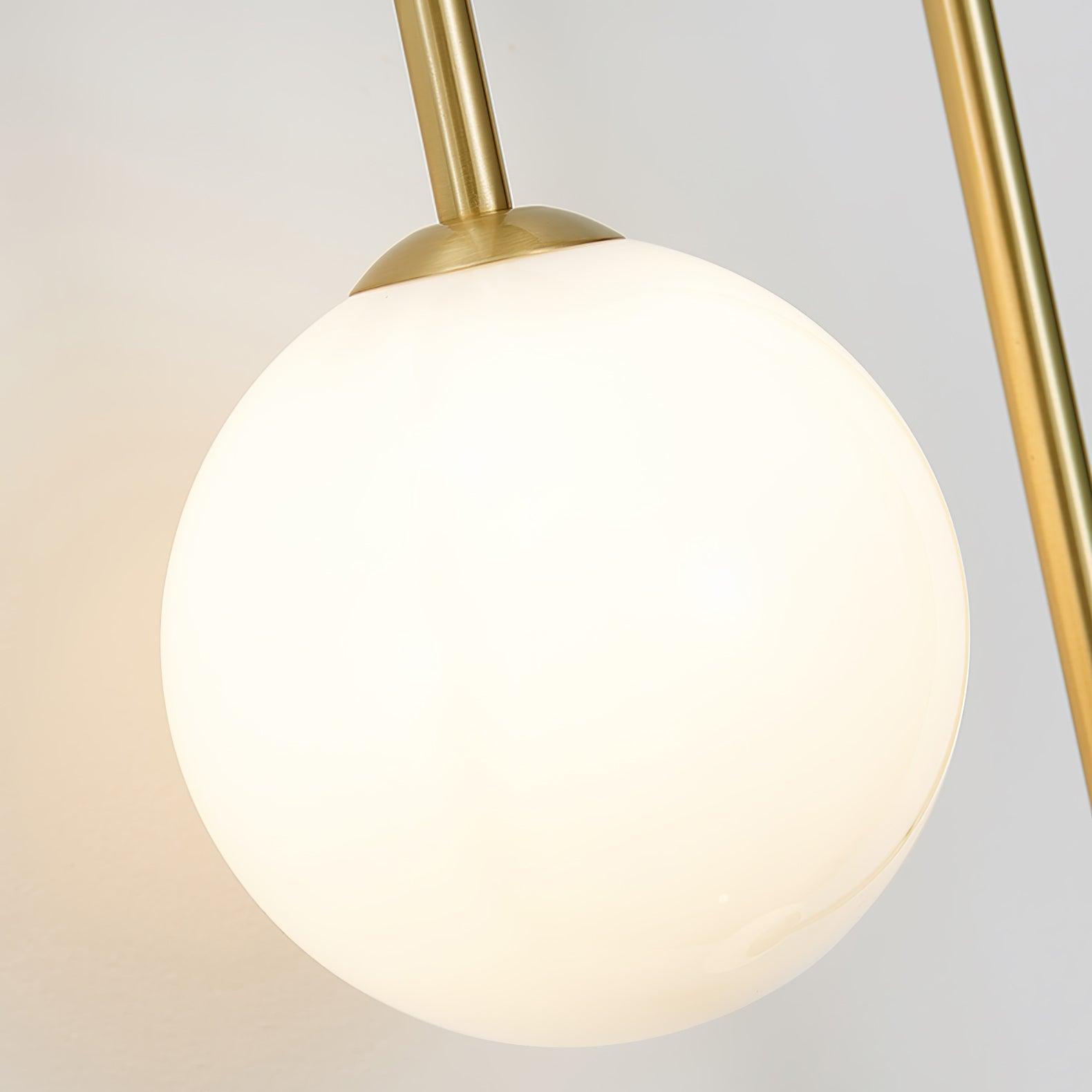 Elaro Brass Arc Wall Light - Neutralighting