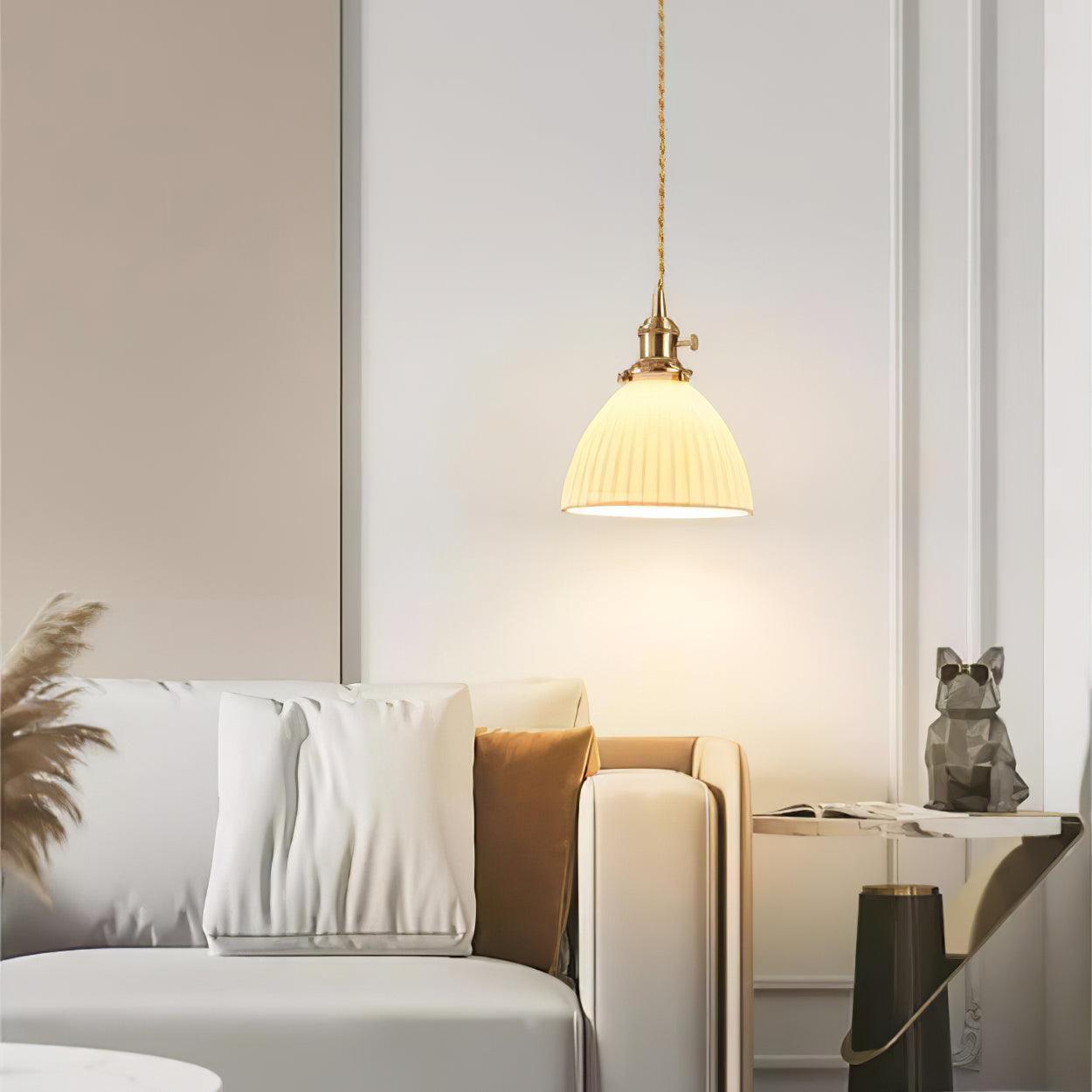 Ornoryra Vintage Glass Pendant Light - Neutralighting