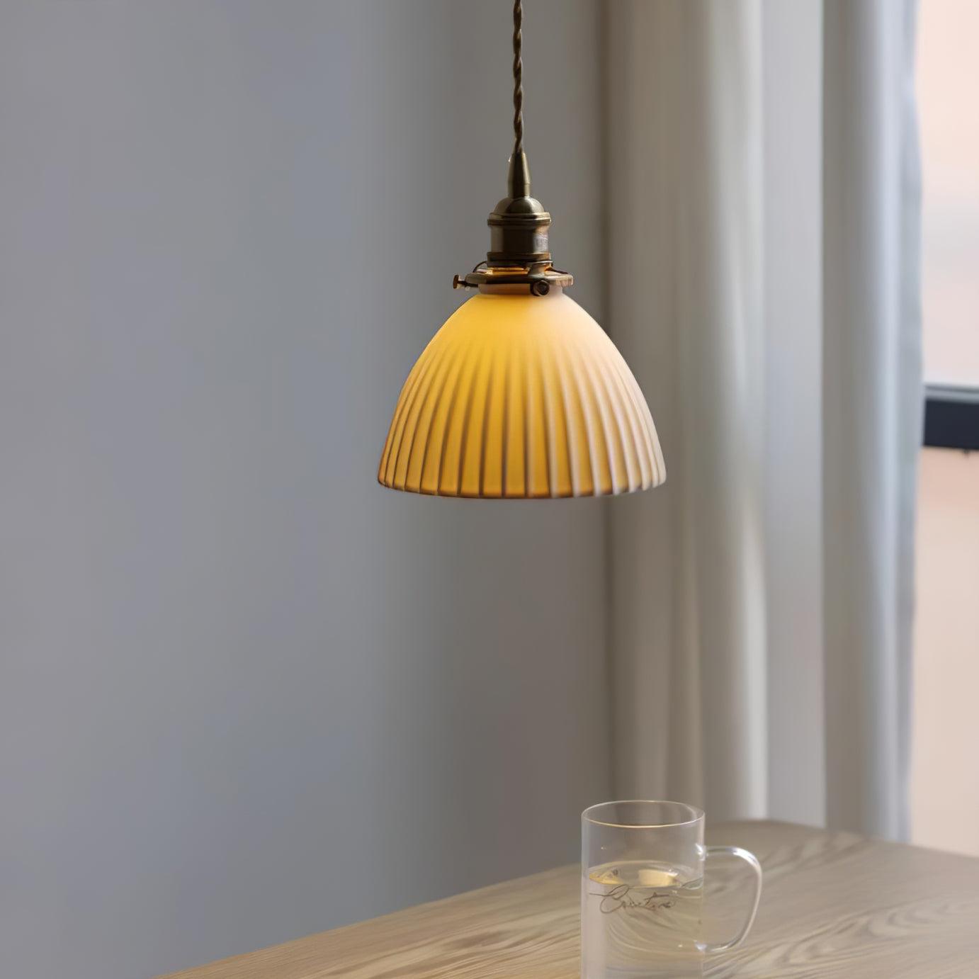 Ornoryra Vintage Glass Pendant Light - Neutralighting