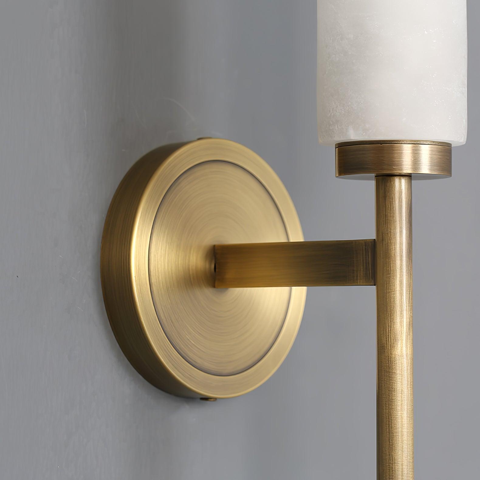Kristy Art Deco Alabaster Wall Lamp - Neutralighting