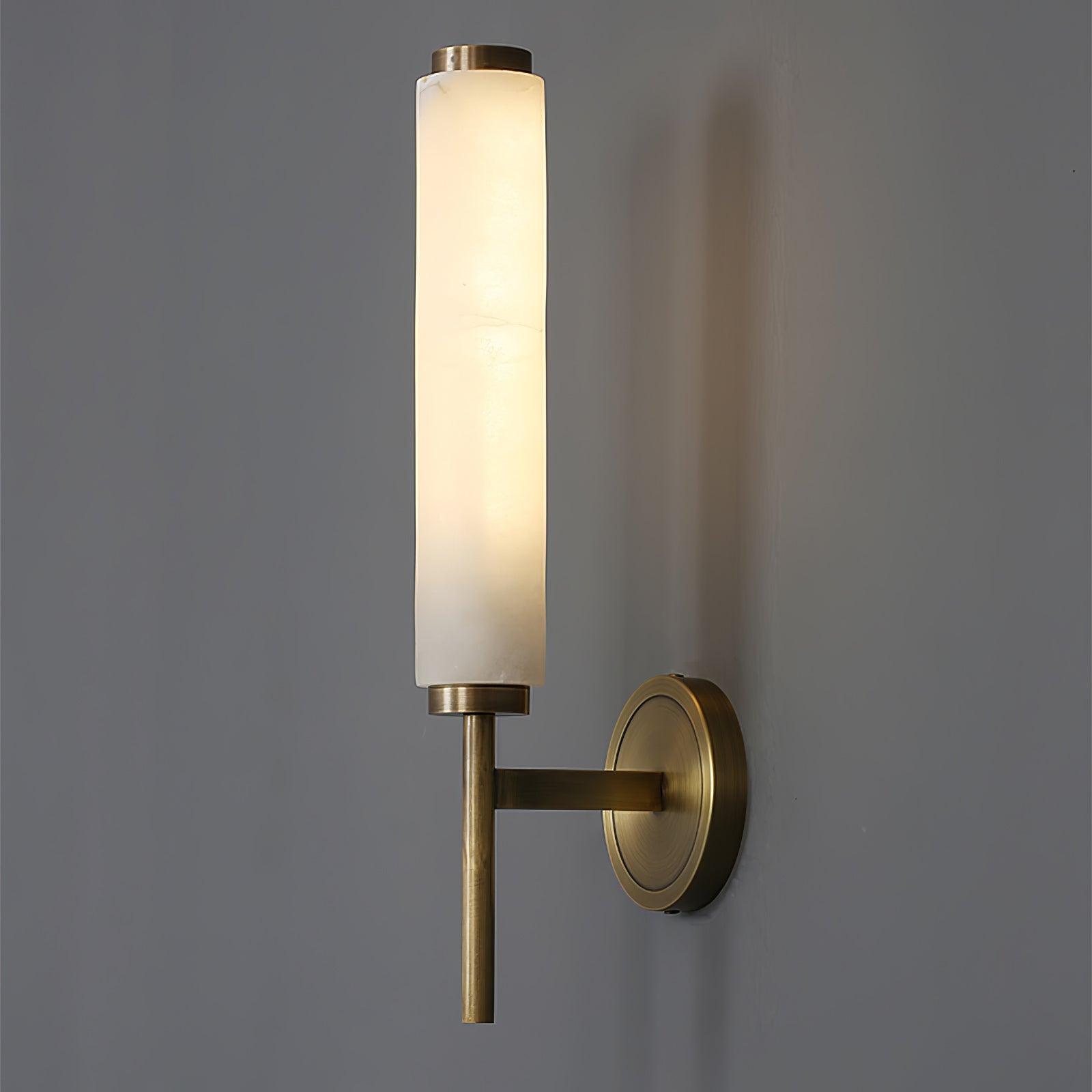 Kristy Art Deco Alabaster Wall Lamp - Neutralighting