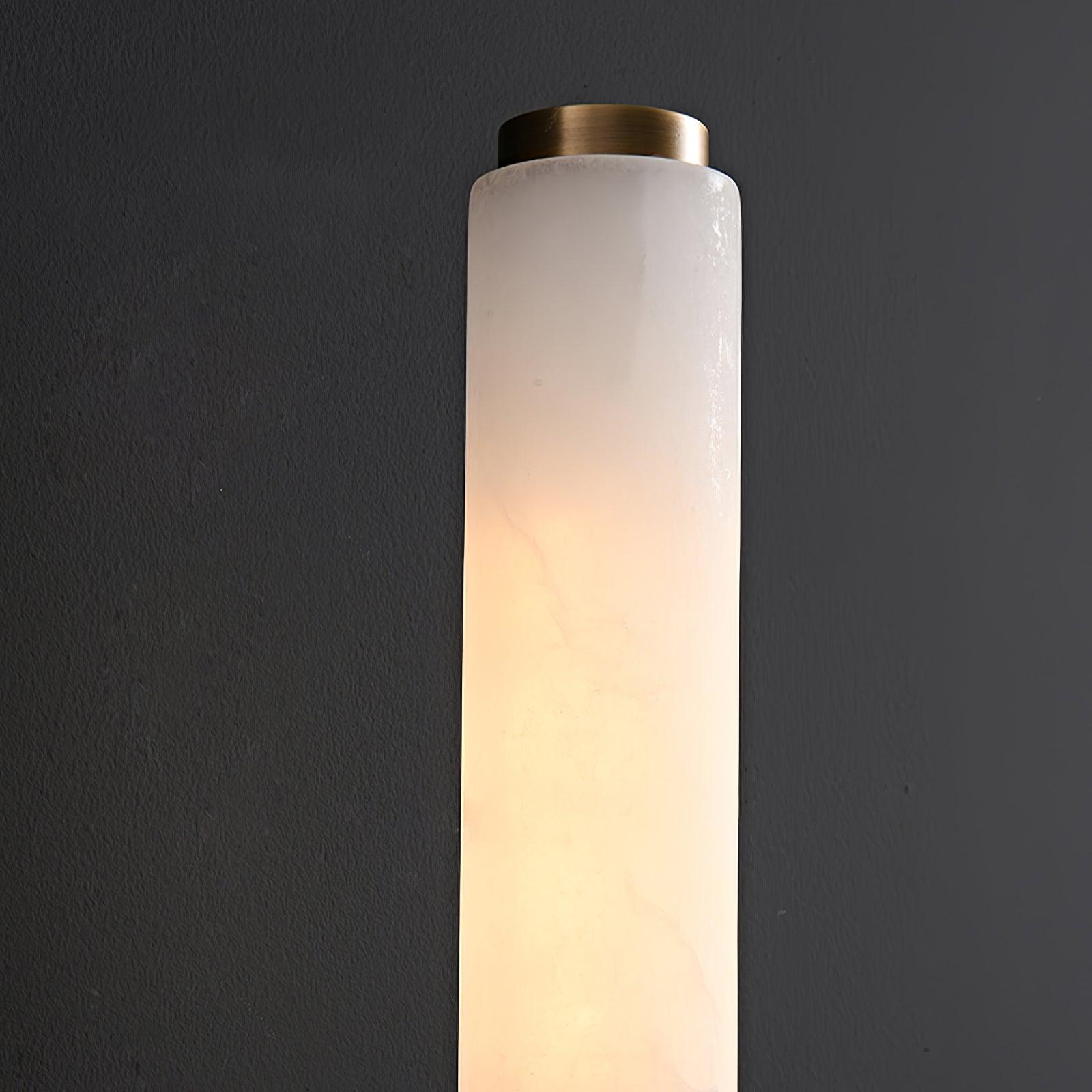 Kristy Art Deco Alabaster Wall Lamp - Neutralighting