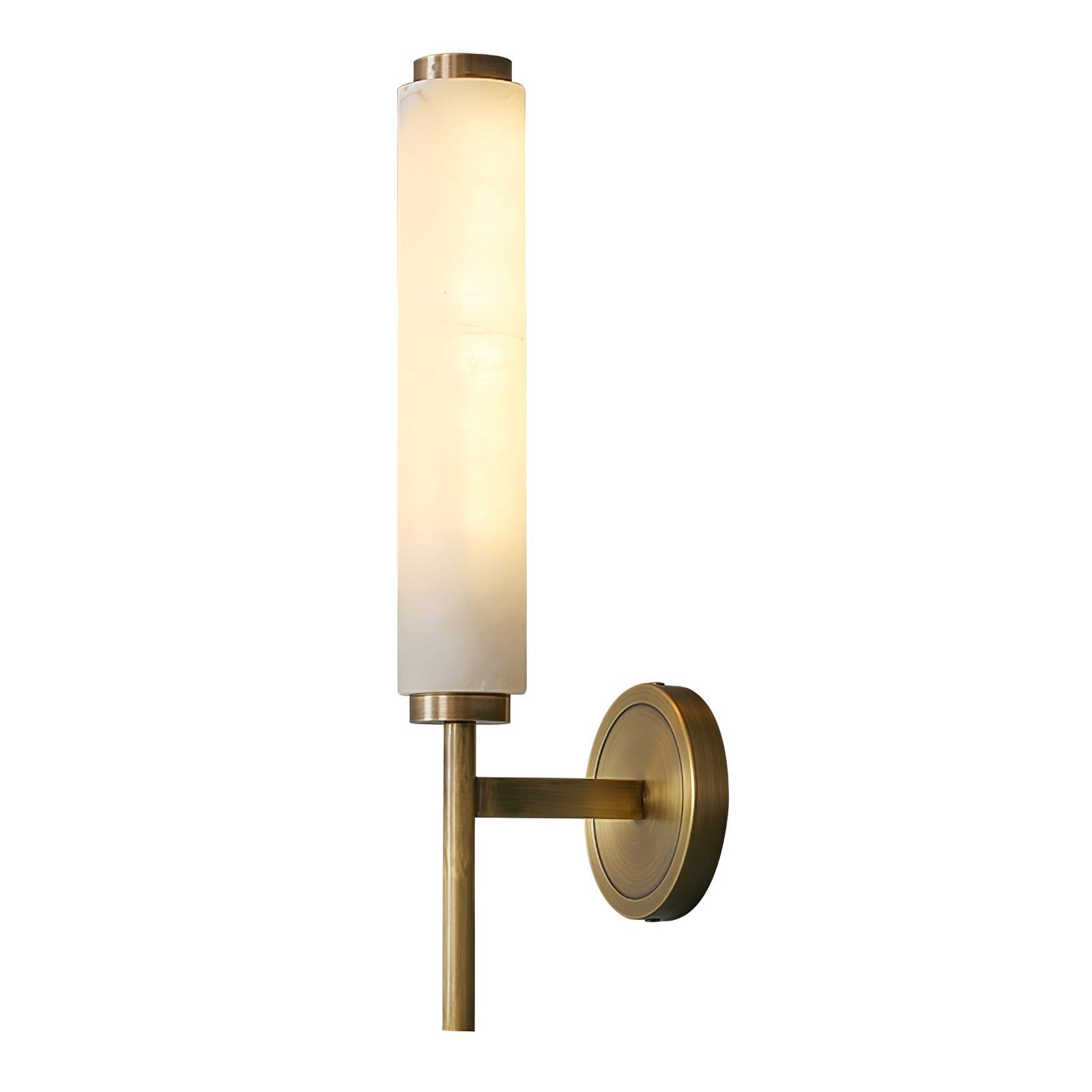 Kristy Art Deco Alabaster Wall Lamp - Neutralighting