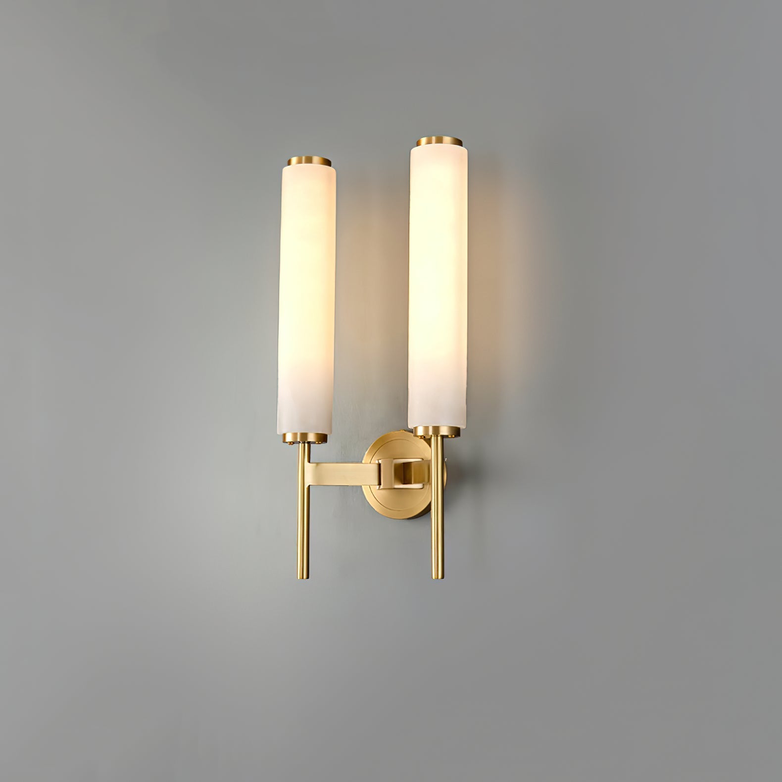 Kristy Art Deco Alabaster Wall Lamp - Neutralighting