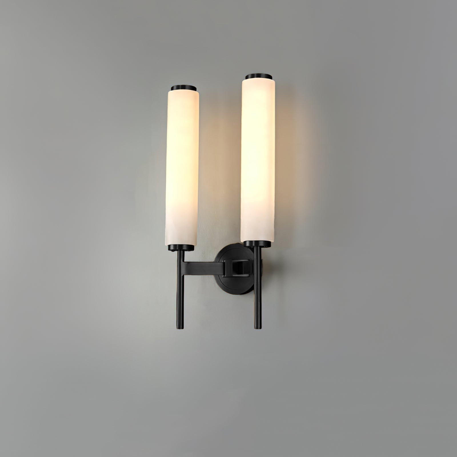 Kristy Art Deco Alabaster Wall Lamp - Neutralighting