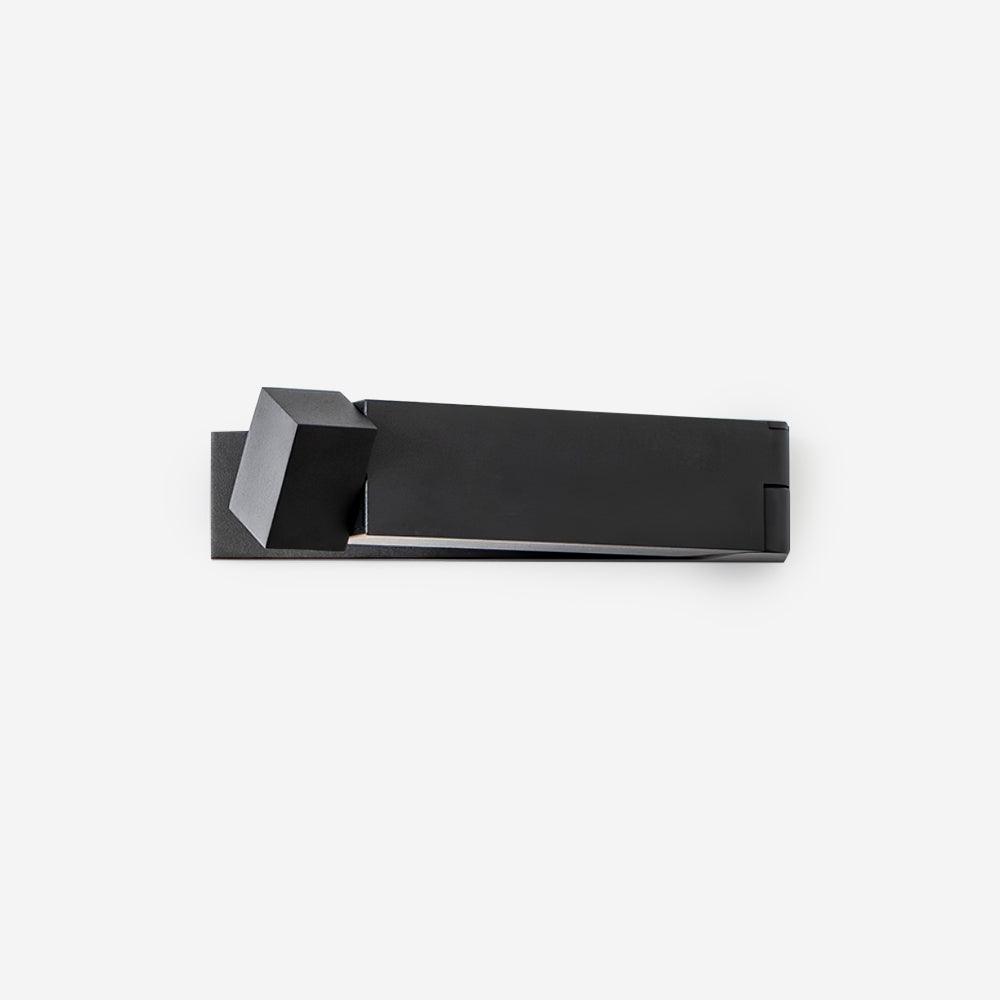 LED Wall Sconce Aluminum Alloy Body Matt Black Nickel Minimalist - Neutralighting