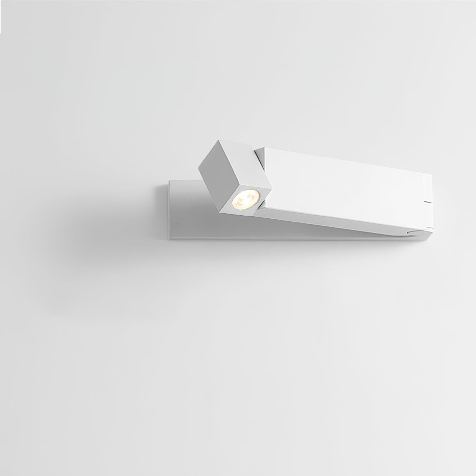 LED Wall Sconce Aluminum Alloy Body Matt Black Nickel Minimalist - Neutralighting