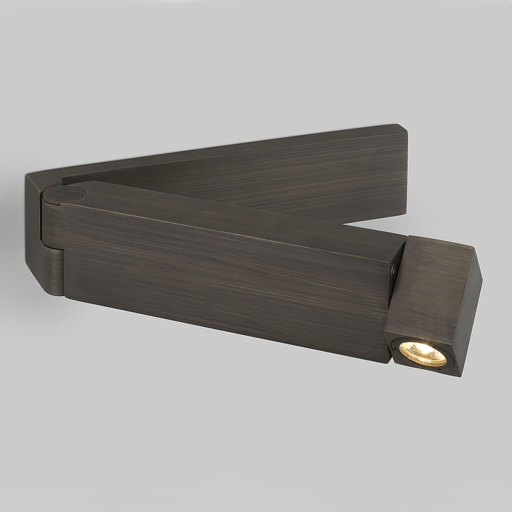 LED Wall Sconce Aluminum Alloy Body Matt Black Nickel Minimalist - Neutralighting