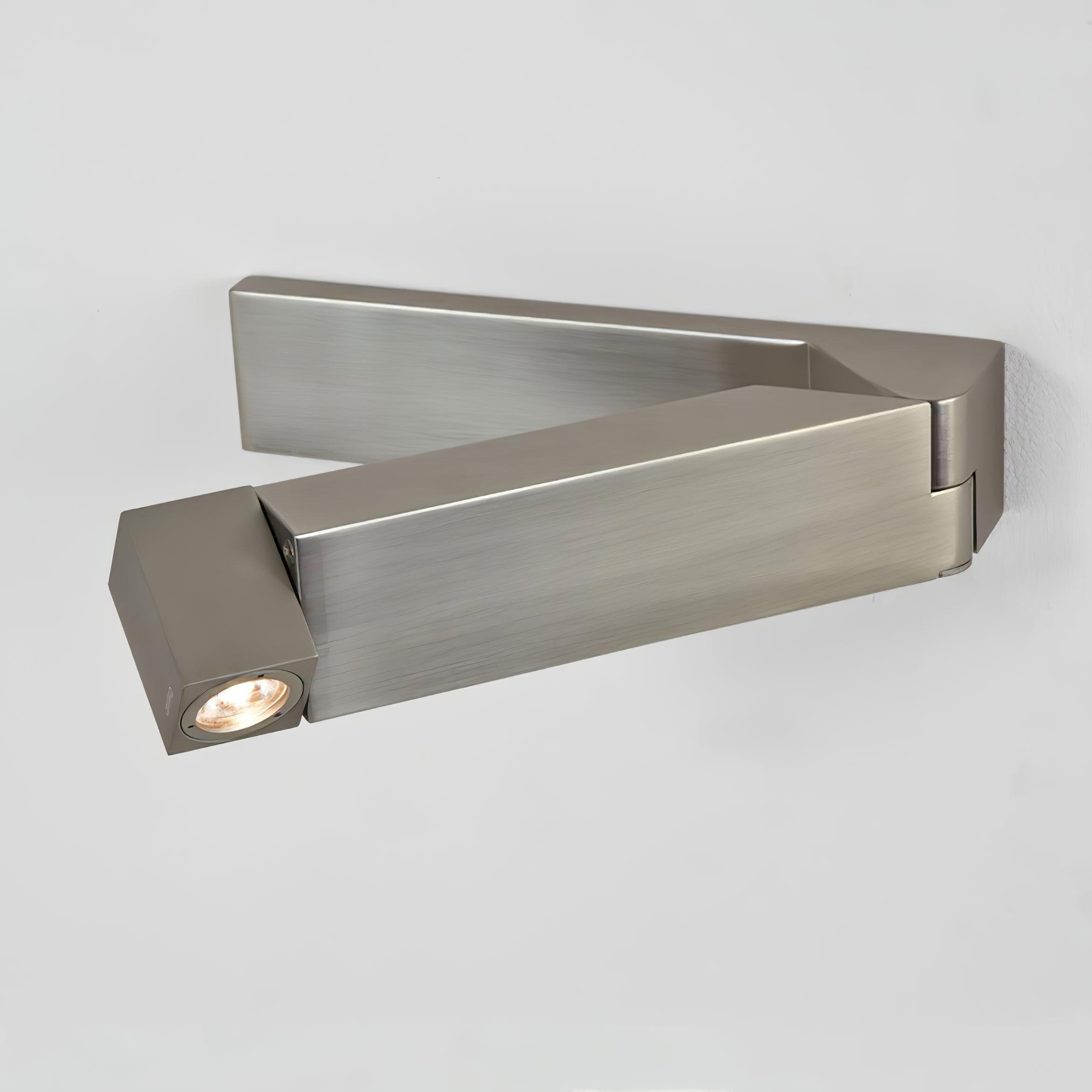 LED Wall Sconce Aluminum Alloy Body Matt Black Nickel Minimalist - Neutralighting