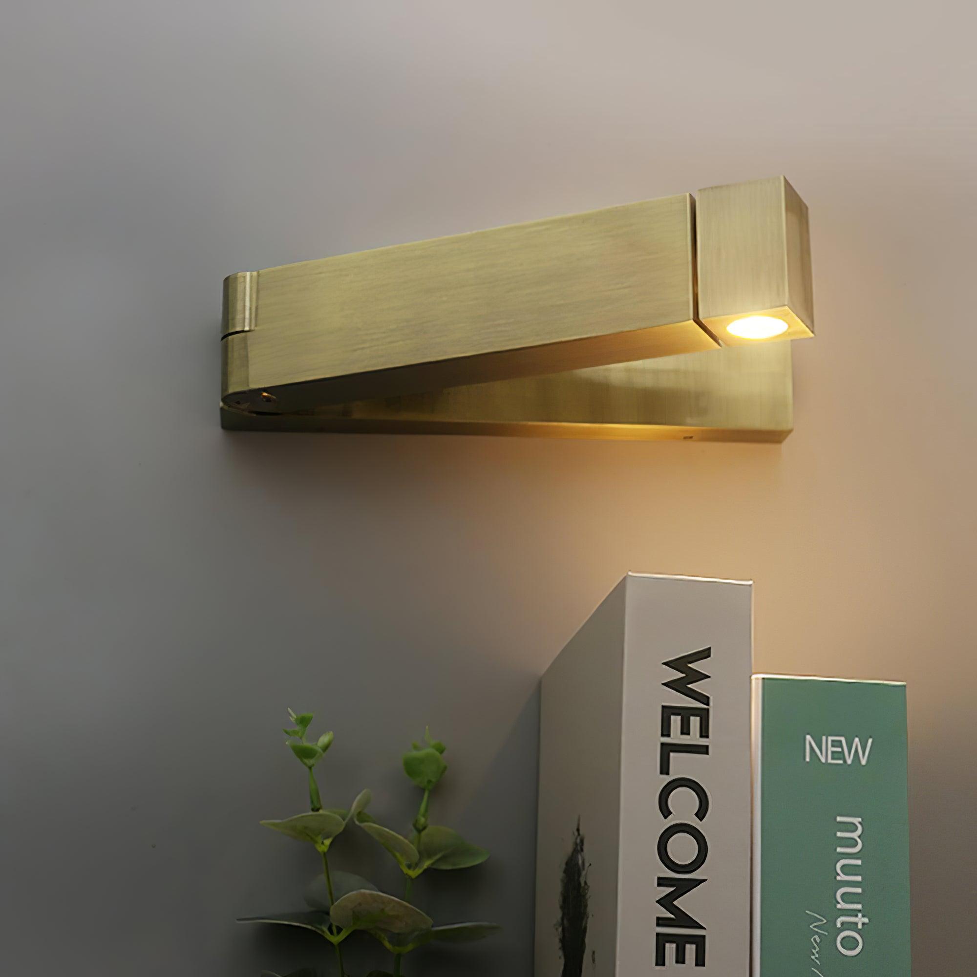 LED Wall Sconce Aluminum Alloy Body Matt Black Nickel Minimalist - Neutralighting